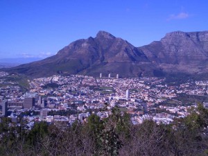 Cape Town, South Africa - Scene taken from Signal Hill